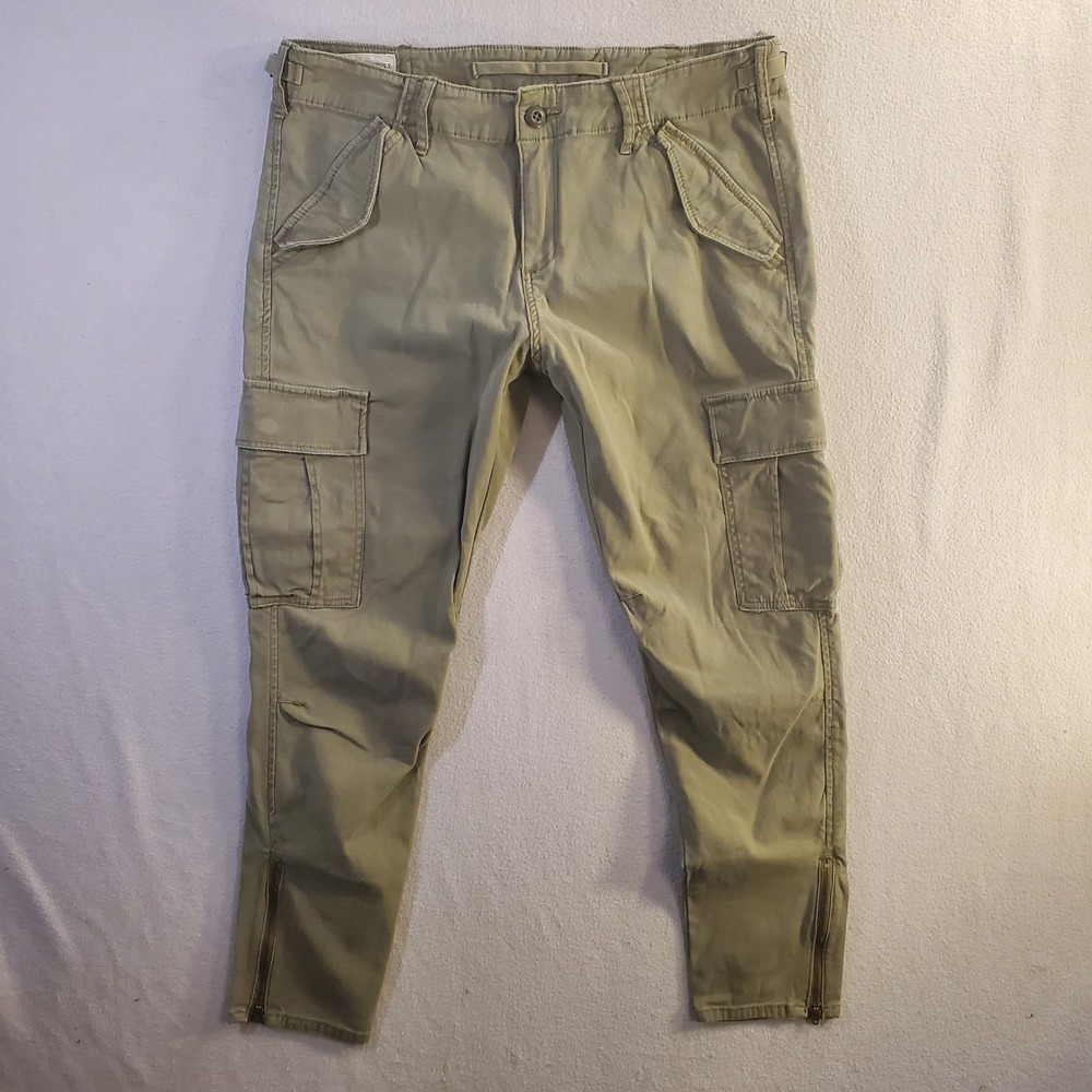 Denim Supply Ralph Lauren Utility Surplus Cargo Pants 34x27 Olive Paratrooper